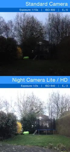 Night Camera: Low light photos screenshot